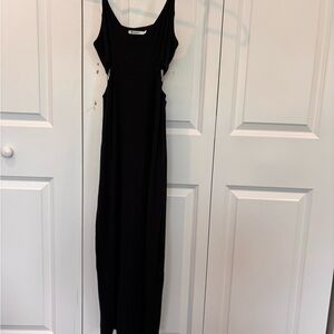 Alexander Wang Sleek Black Maxi Dress